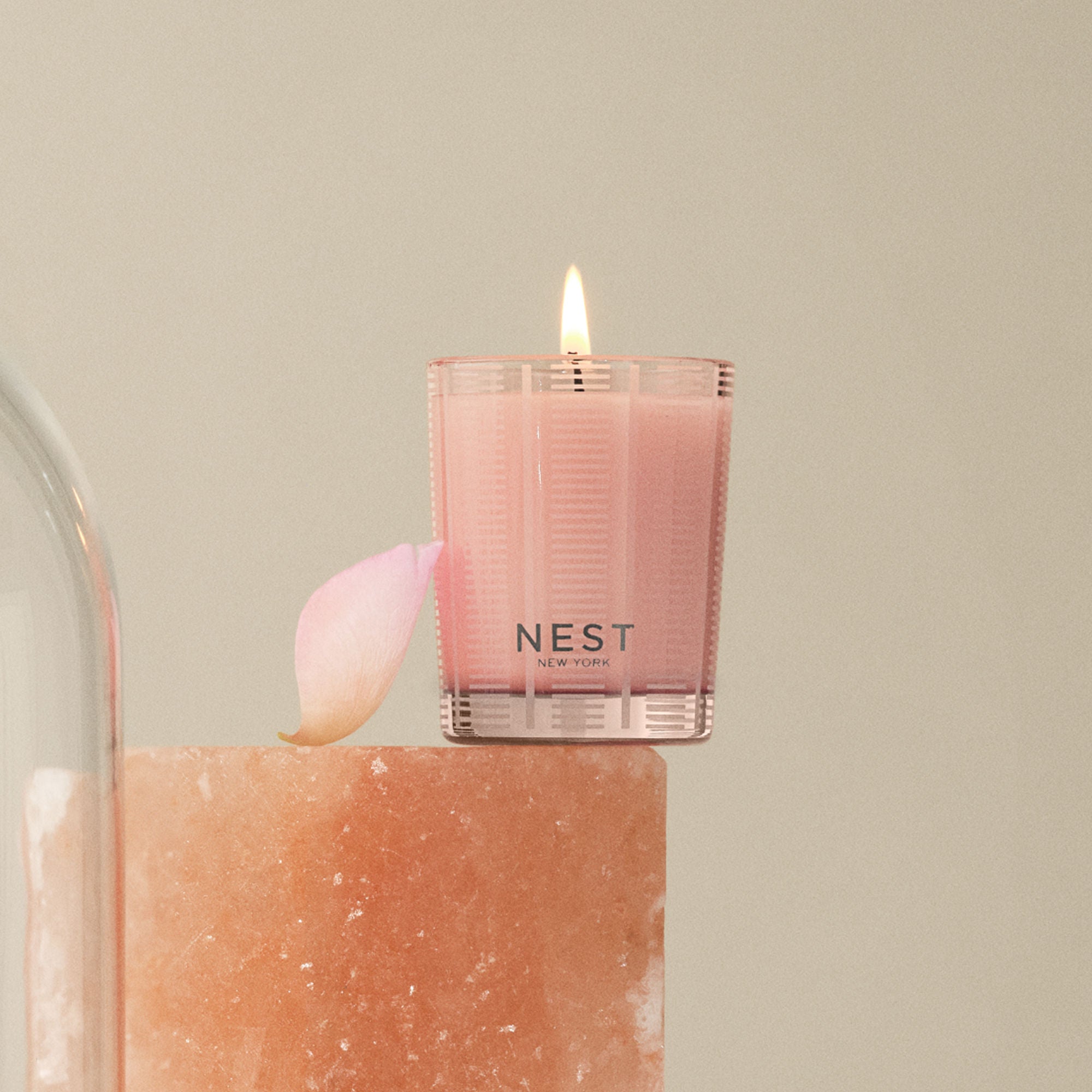Himalayan Salt & Rosewater Candle