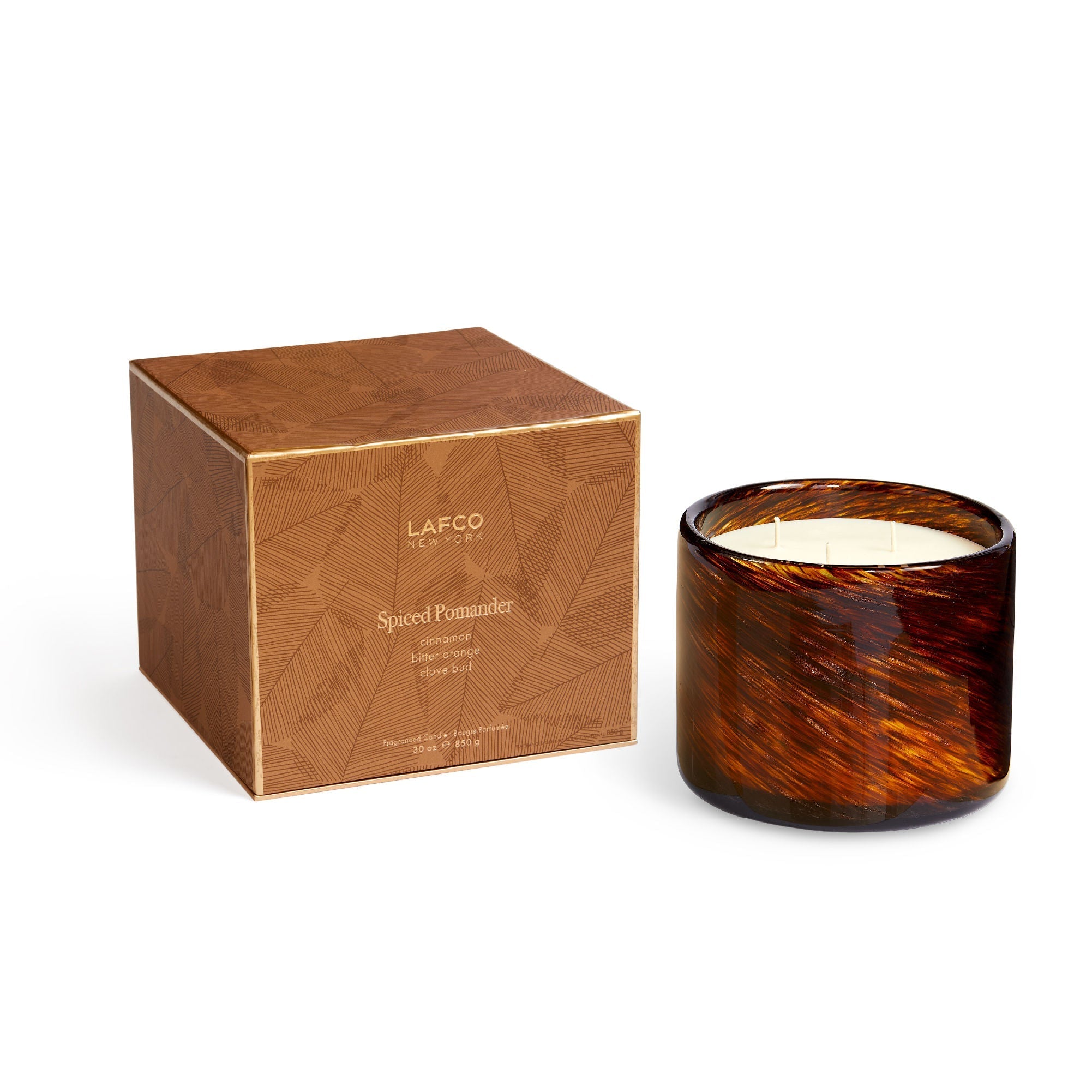Spiced Pomander Candle