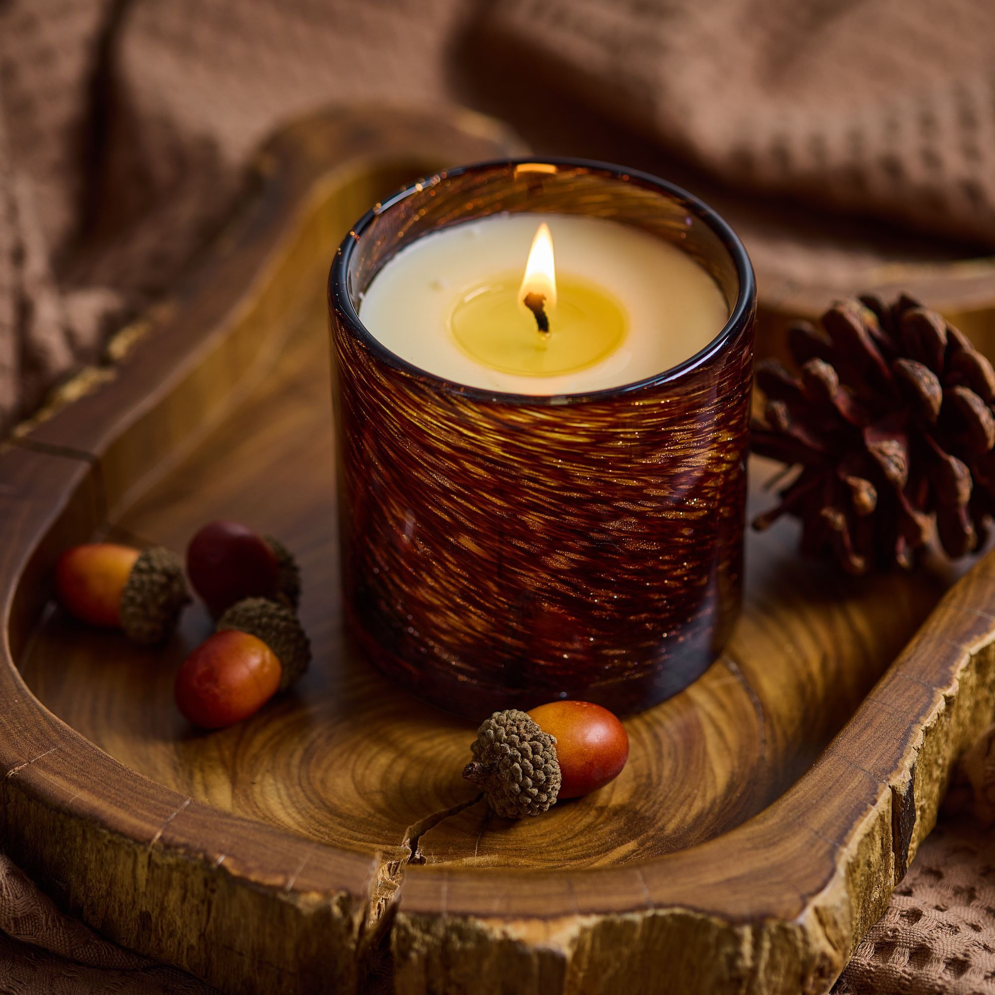 Spiced Pomander Candle