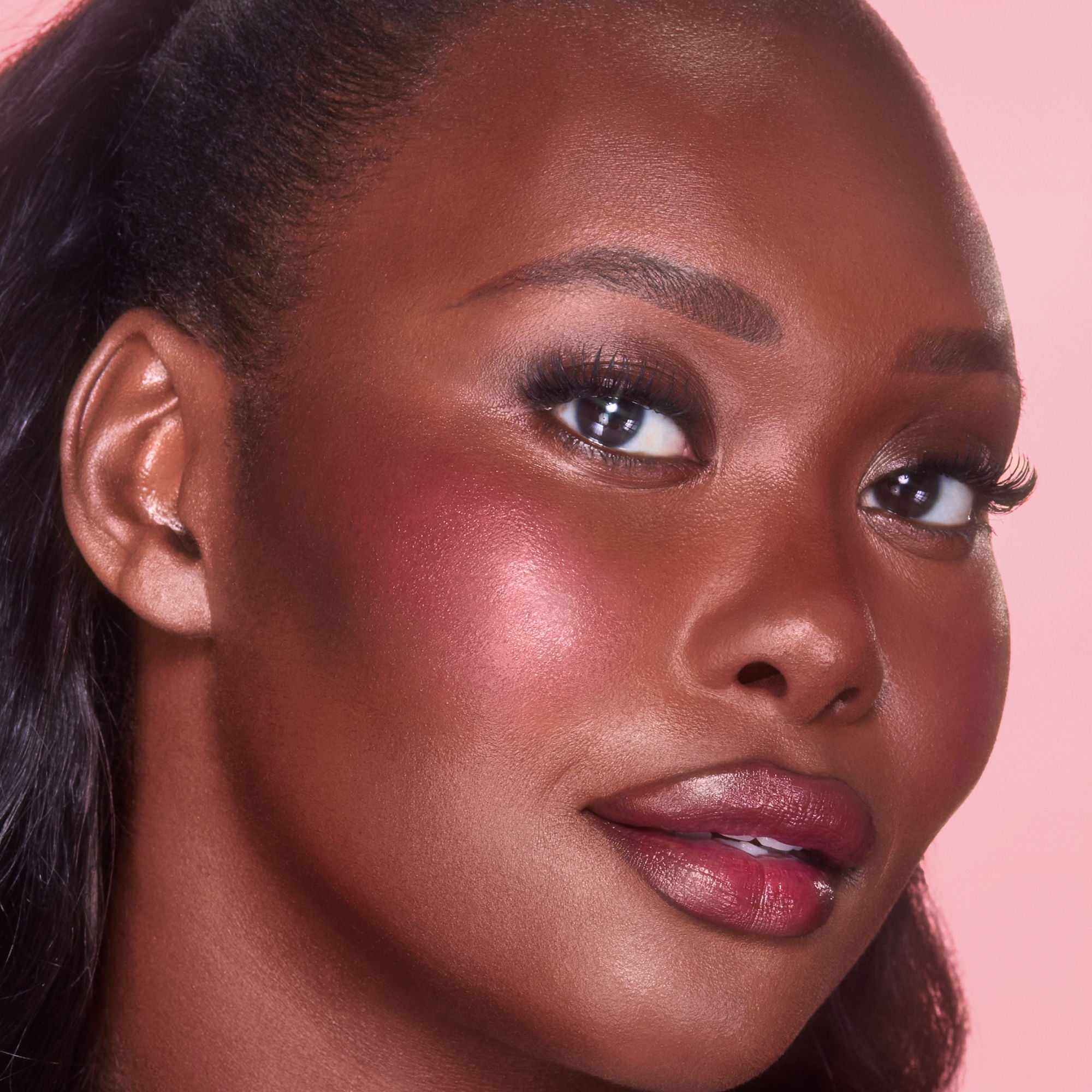 Unreal Lip + Cheek Glow Blush Stick with Hyaluronic Acid