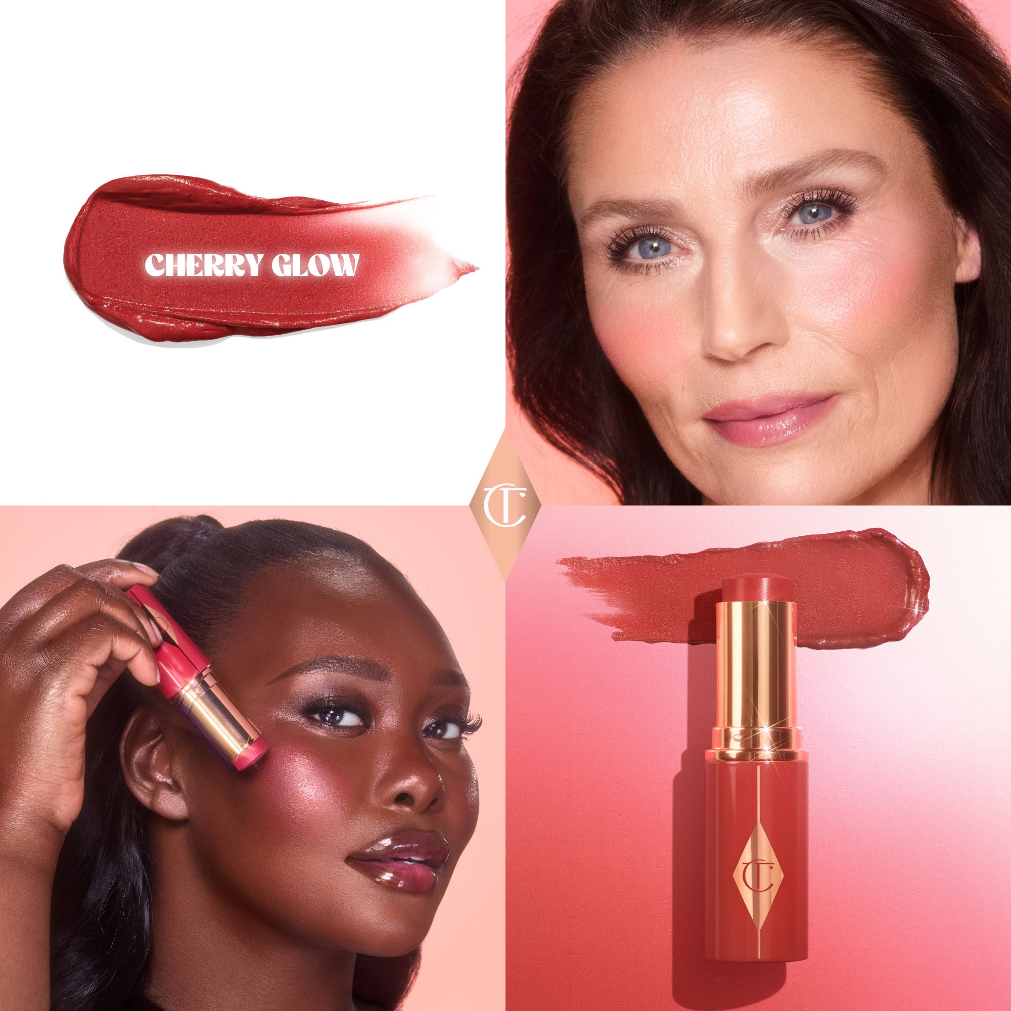 Unreal Lip + Cheek Glow Blush Stick with Hyaluronic Acid
