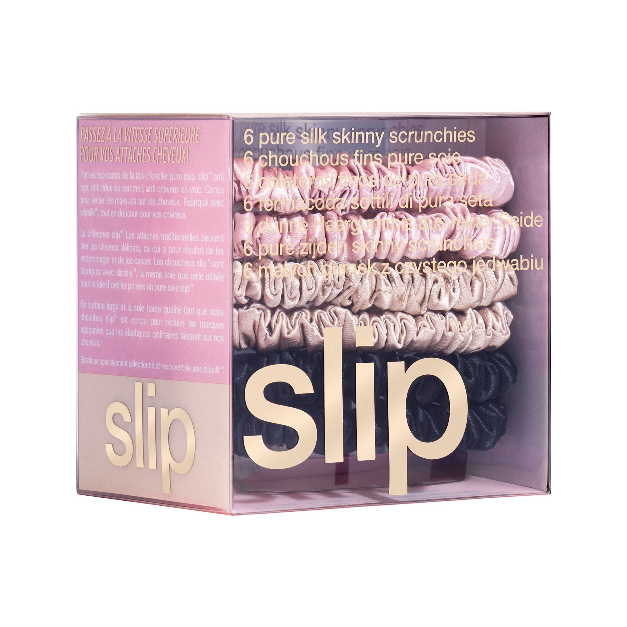 Pure Silk Skinny Scrunchies