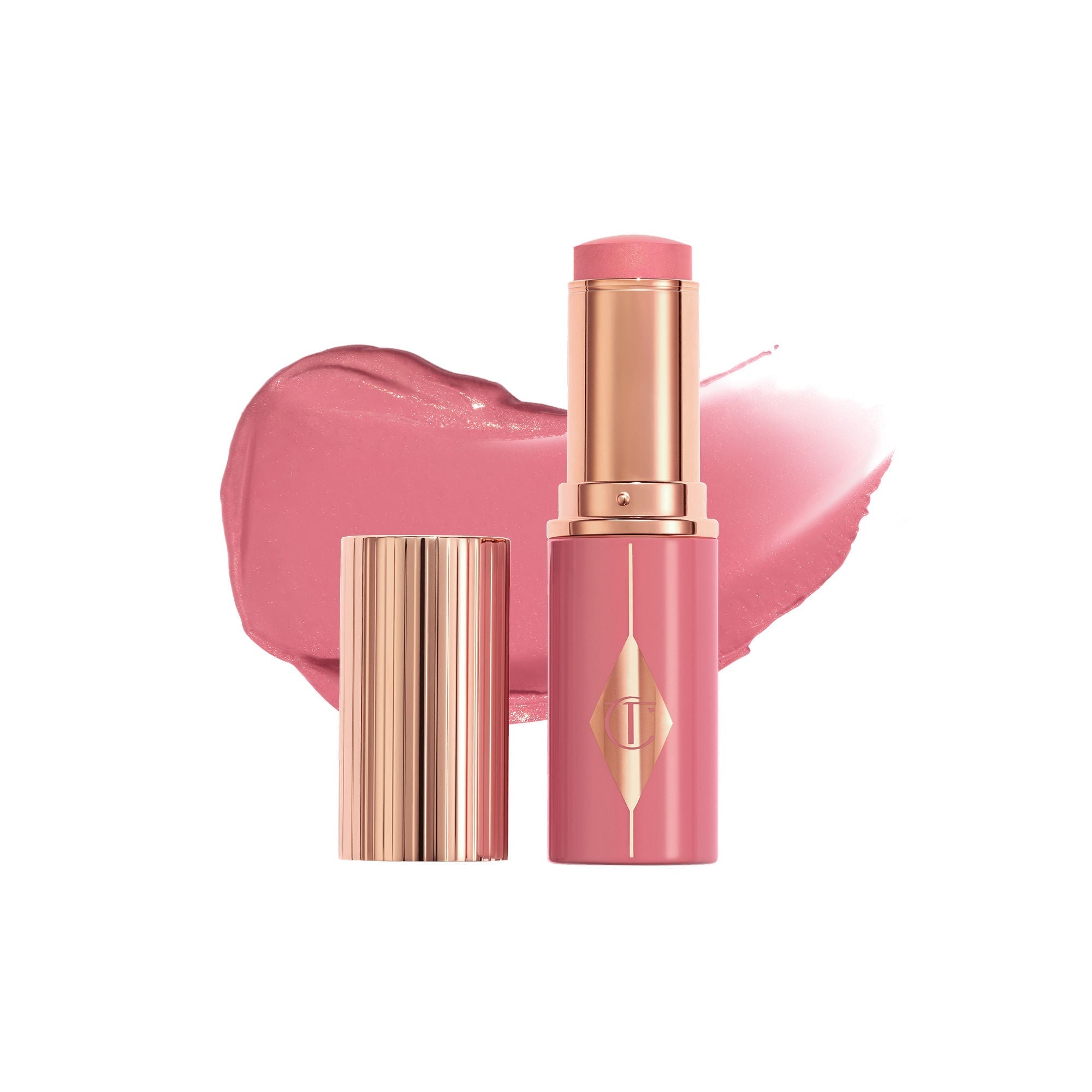 Unreal Lip + Cheek Glow Blush Stick with Hyaluronic Acid