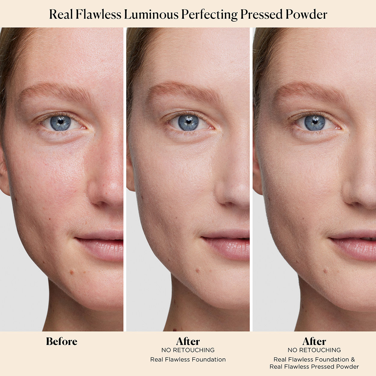 Real Flawless Luminous Perfecting Talc-Free Pressed Powder