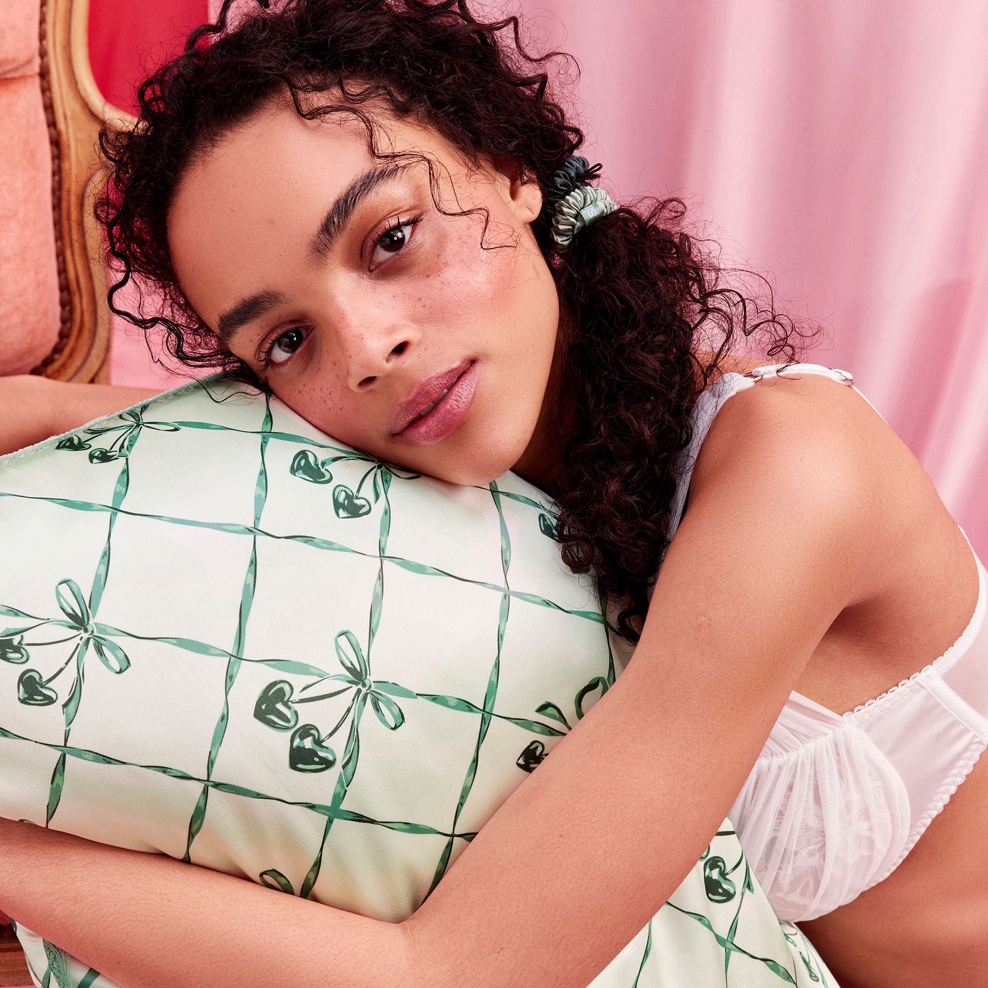 Pure Silk Queen Pillowcase with Lace Trim (Limited Edition)